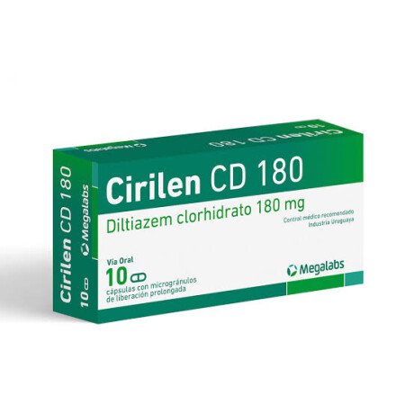 Cirilen CD 180 mg 10 Cápsulas – Suplemento Articular Cirilen CD 180 mg 10 Cápsulas – Suplemento Articular