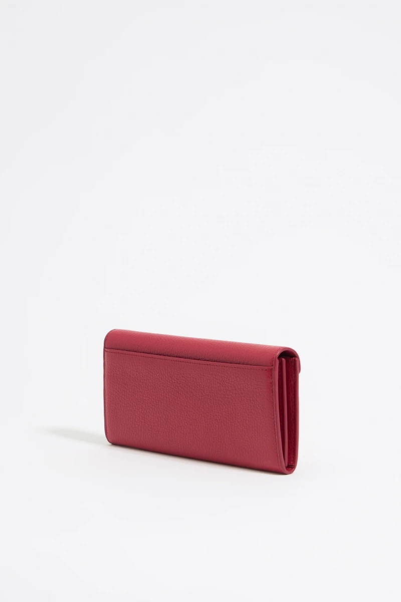 BILLETERA CONTINENTAL PIEL Rojo