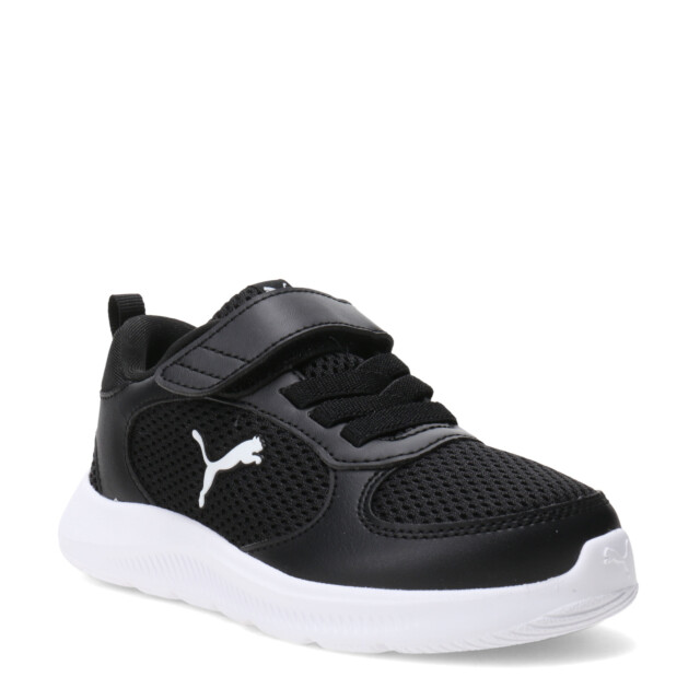 Championes de Niños Puma Fun Racer 2 Negro - Blanco