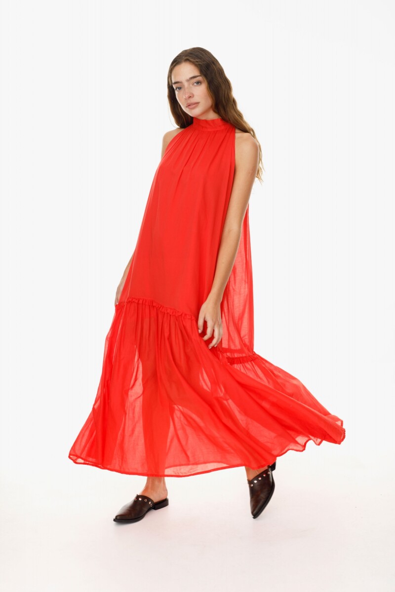 Vestido Lake - Rojo 