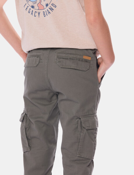 PANTALÓN CARGO Verde