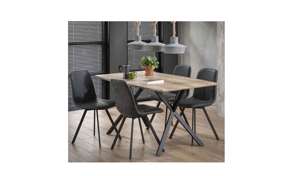 Mesa de Comedor Semi-Oval IKON Mesa de Comedor Semi-Oval IKON
