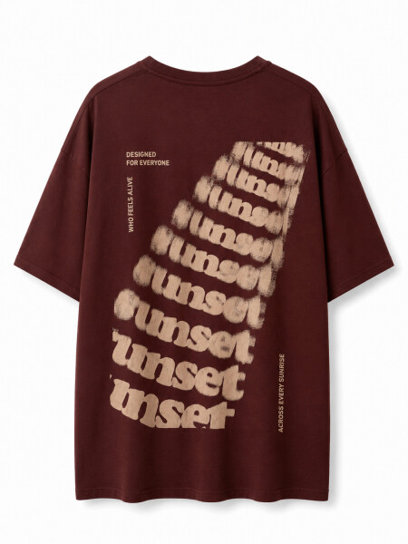 REMERA ATLAS MARRON