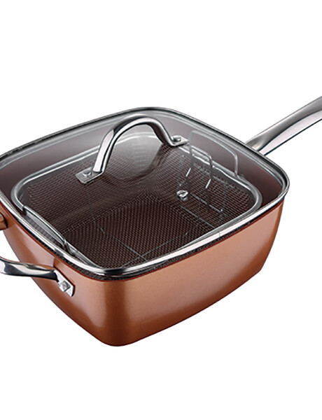 SARTEN CUADRADA 24x24x10CM ALU.PRENSAD SAN IGNACIO SARTEN CUADRADA 24x24x10CM ALU.PRENSAD SAN IGNACIO