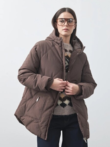 CAMPERA D.CASSIN FLORIANA CHOCOLATE