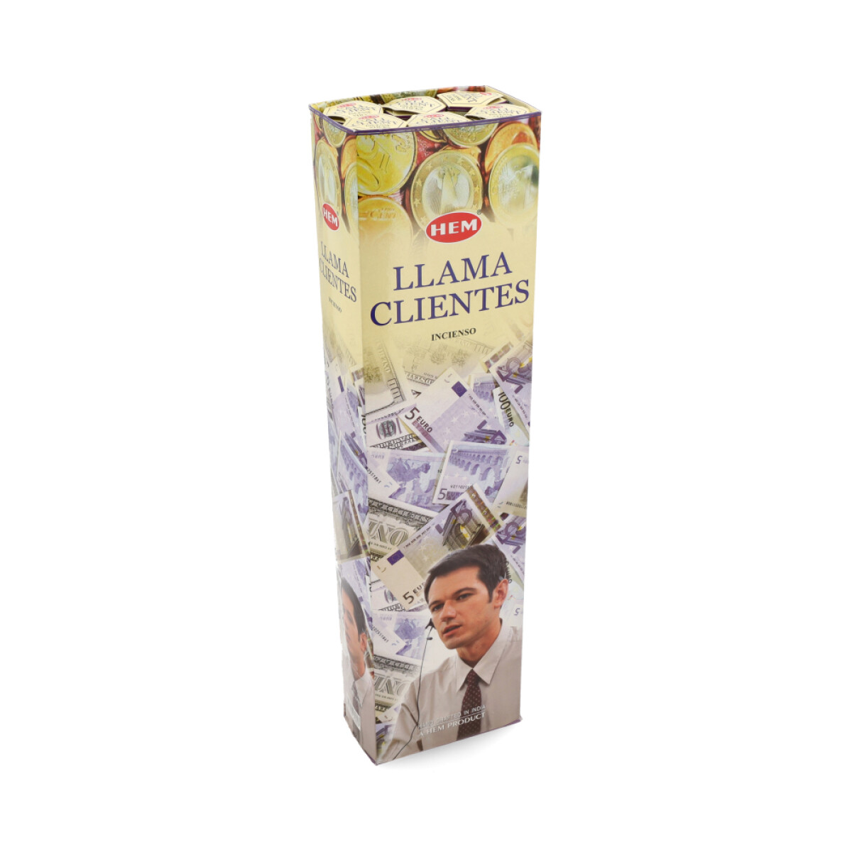INCIENSO HEM HEXAGONAL LARGA CAJA X6 - Llama Clientes 