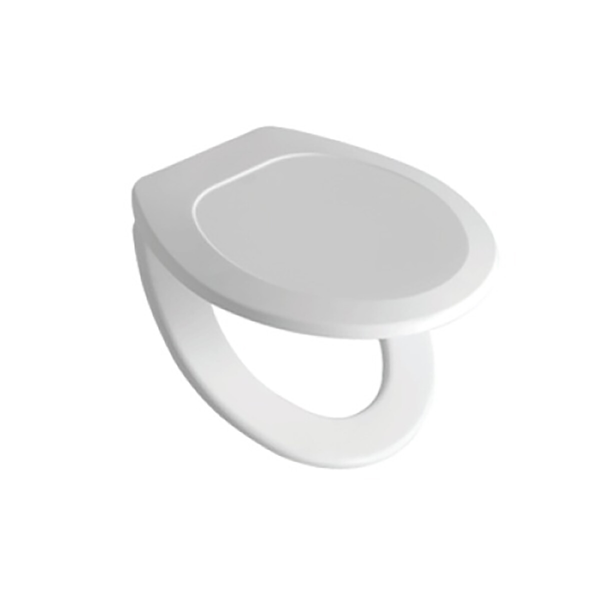 Tapa Para Inodoro Universal Modelo Traful Blanco 