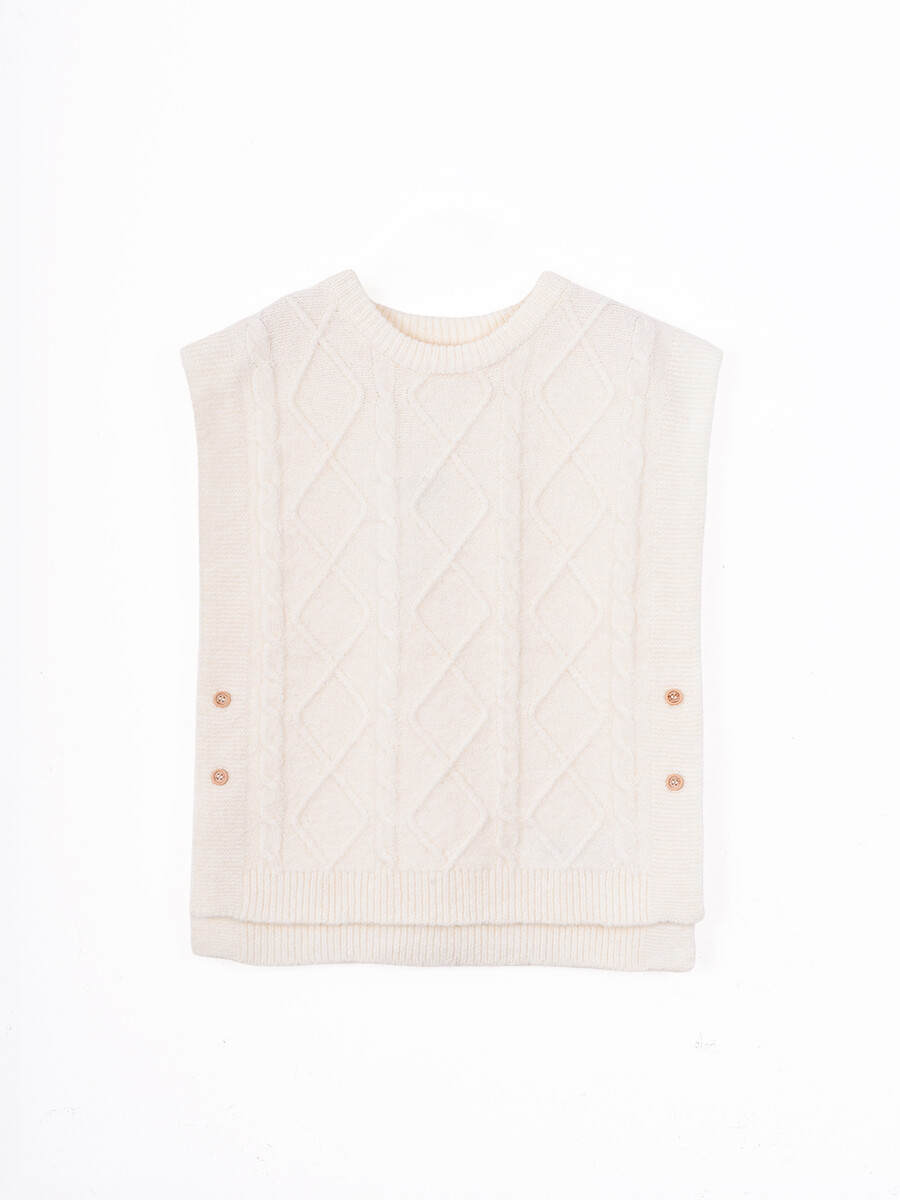 CHALECO ARTAI KID - OFF WHITE 