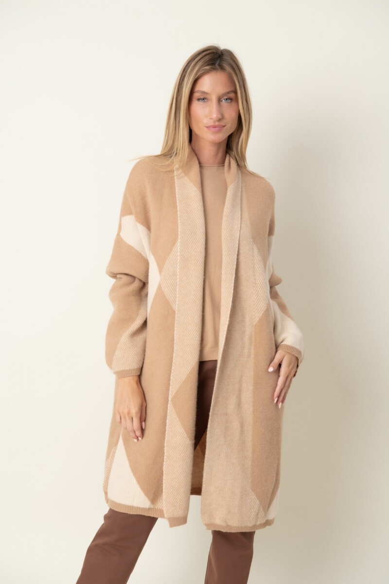SACO CORNALINA - Camel 