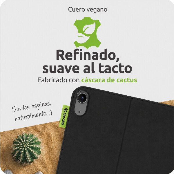 Protector Estuche Ipad Air 11 Gecko Magnético NEGRO
