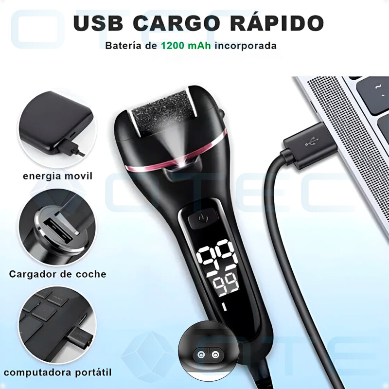 Removedor De Callos Eléctrico Con Accesorios Removedor De Callos Eléctrico Con Accesorios