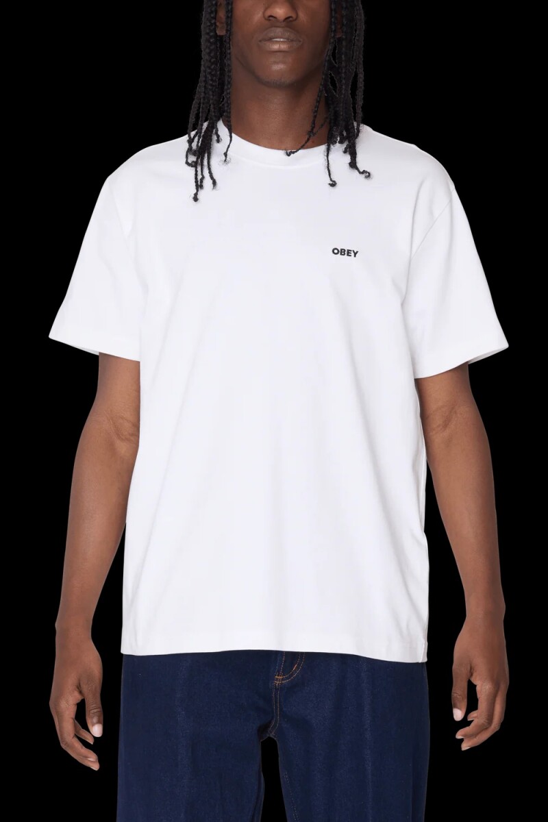 ESTABLISHED WORKS BOLD TEE SS Blanco