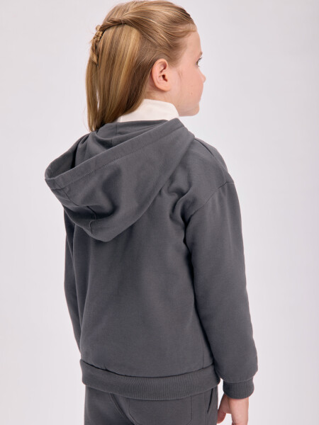 Campera deportiva básica Gris