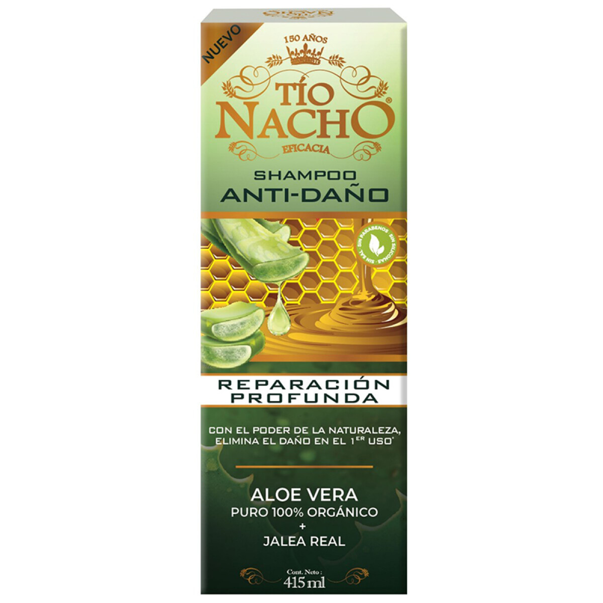 Shampoo Tío Nacho - Anti daño 