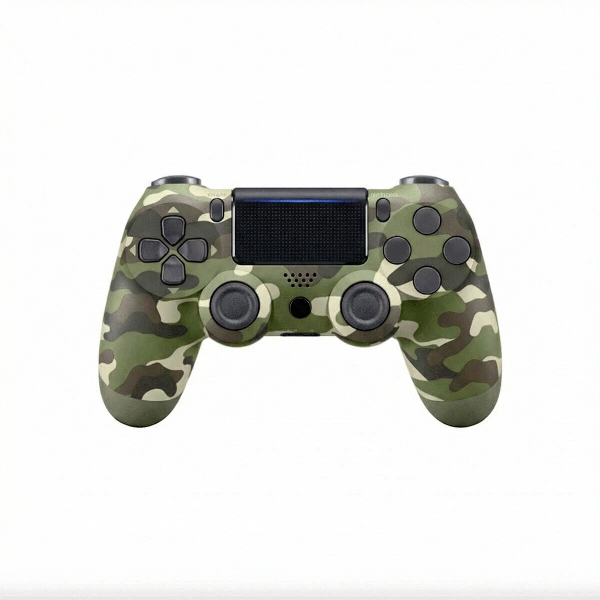 Joystick inalámbrico compatible con PS4 camuflado 