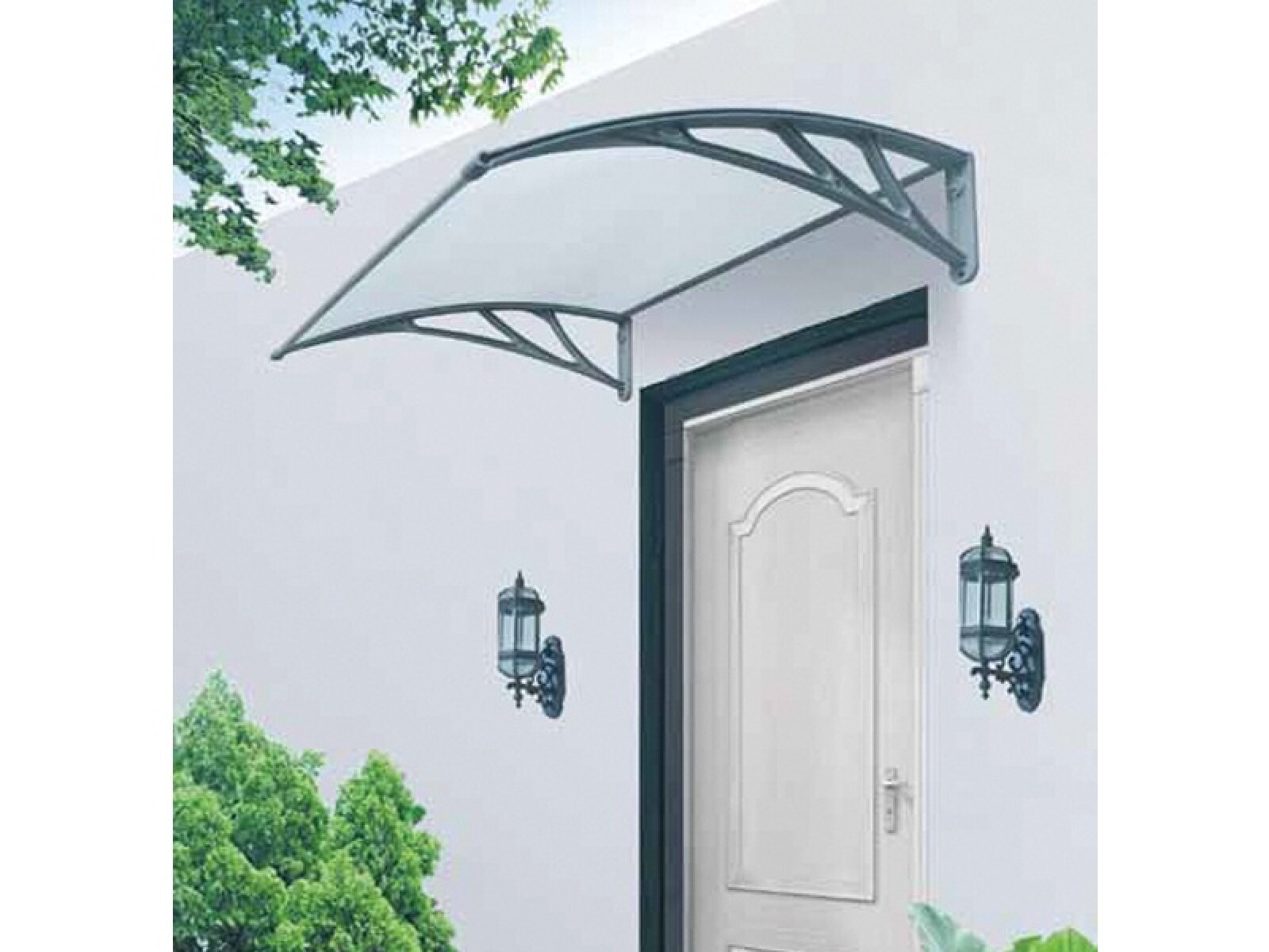 Alero Transparente de Policarbonato 