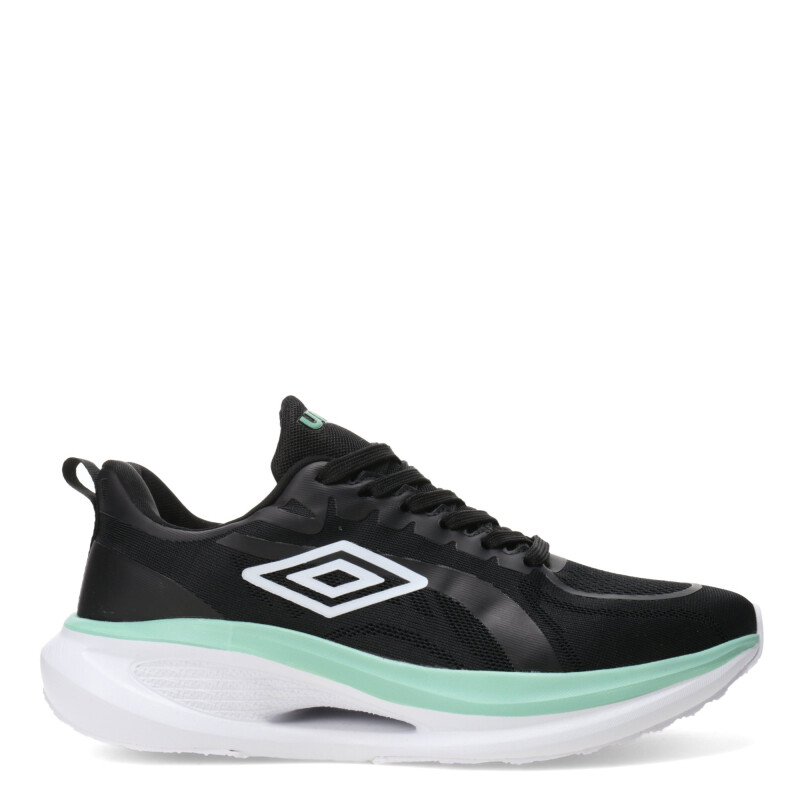 Championes de Hombre Umbro Aerorun Negro - Verde