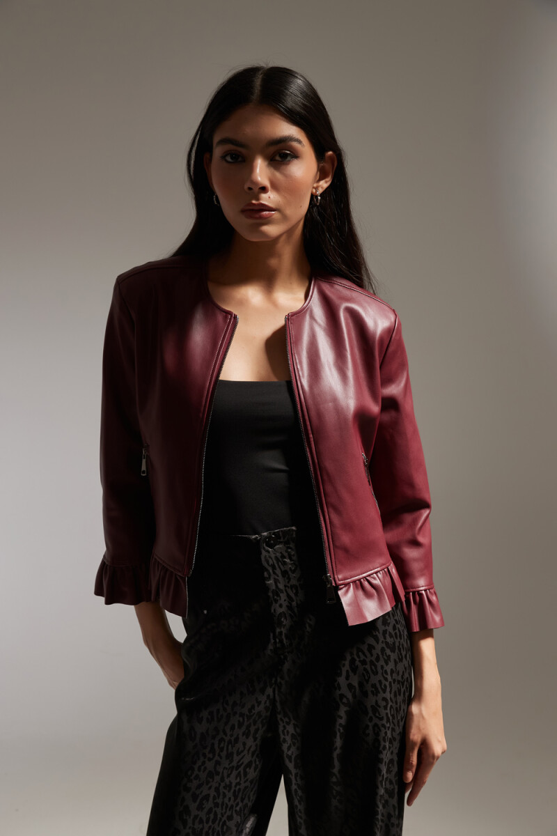 Campera Bertulia - Bordeaux Oscuro 