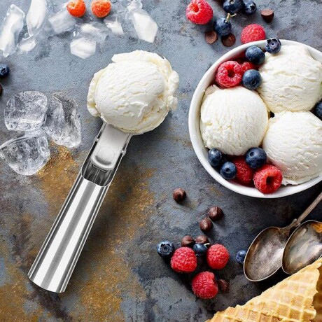 Cuchara Helado Con Extractor Acero Inox 18cm Cuchara Helado Con Extractor Acero Inox 18cm