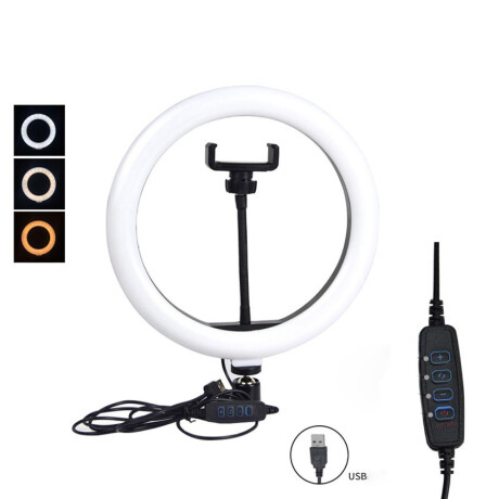 Ring Light Con Control 3 Luces/11 Intensidades Ring Light Con Control 3 Luces/11 Intensidades