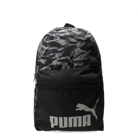 Mochilas Puma Phase AOP Backpack Unisex Negro - Gris
