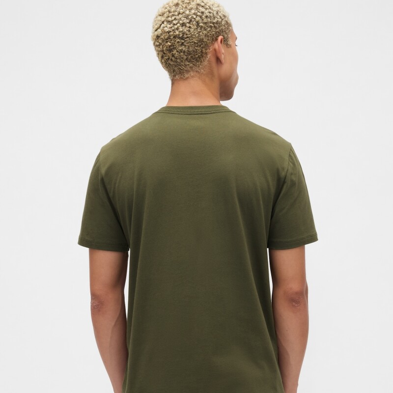 V-FRCH MINI LOGO TEE ARMY JACKET GREEN