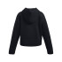 UA Rival Fleece Crop Hoodie-PPL BLK-001