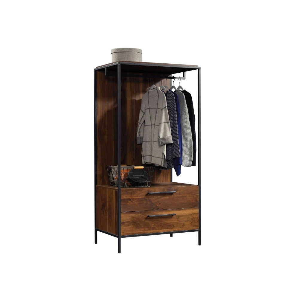 Armario abierto con cajones - Sauder - Linea Nova Loft Armario abierto con cajones - Sauder - Linea Nova Loft