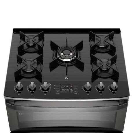 Cocina 5 Hornallas Doble horno mesada vidrio Electrolux FE5AD Cocina 5 Hornallas Doble horno mesada vidrio Electrolux FE5AD