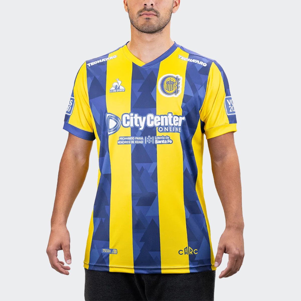 Camiseta Le Coq Sportif Rosario Central Titular 25/26 - Amarillo 