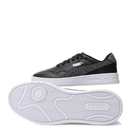 Championes de Mujer Puma Court Lally Feline Negro - Tigre