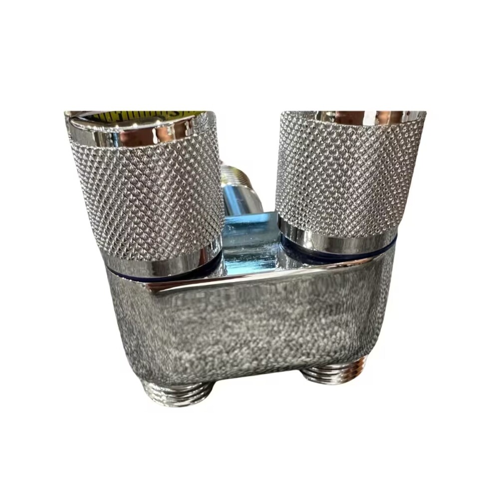 Llave de corte Doble p/ducha higiénica Cromo Llave De Corte Doble P/ducha Higiénica Cromo