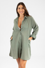 Camisola light tropic Musgo