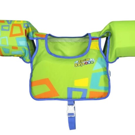 Chaleco Salvavida Protección Natación para Niños Verde