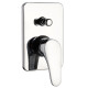 GRIFERIA DE DUCHA DE EMPOTRAR MONOCOMANDO CROMO AQUALIA ANZIO 000