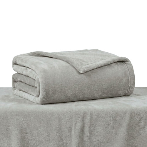 Manta Soft - 280x240cm Gris