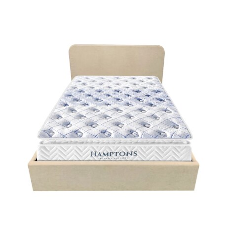 Sommier Baul 2 Plazas THM Hybrid Rhenium Con Respaldo Sommier Baul 2 Plazas THM Hybrid Rhenium Con Respaldo