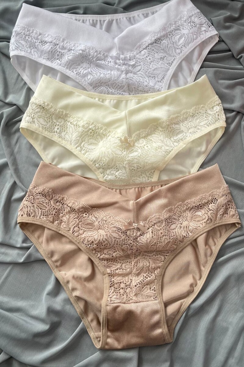 Kit 3 Bombachas Carla 