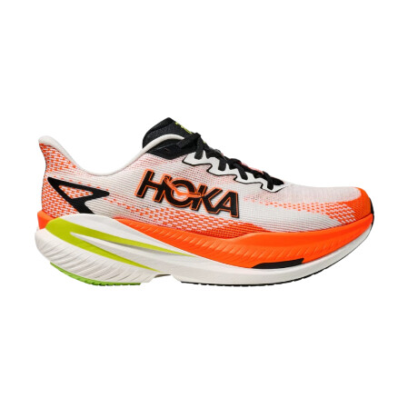 HOKA MACH X 3 White Orange
