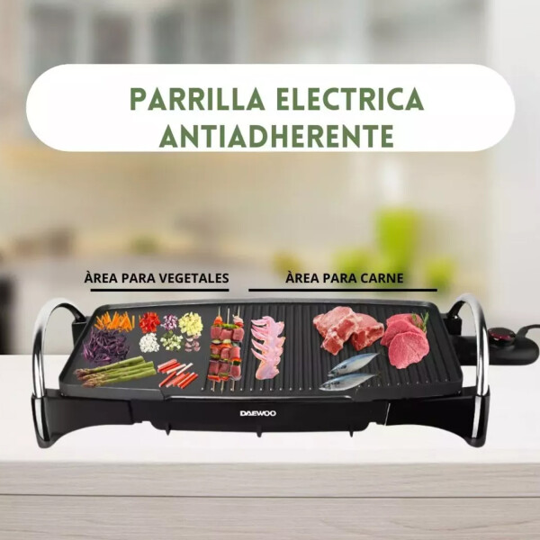 Parrilla Eléctrica Daewoo Eg8722 PARRILLA ELECTRICA DAEWOO EG8722
