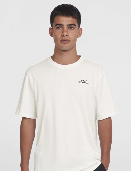 Remera O'Neill Global Triangle Blanca Remera O'Neill Global Triangle Blanca
