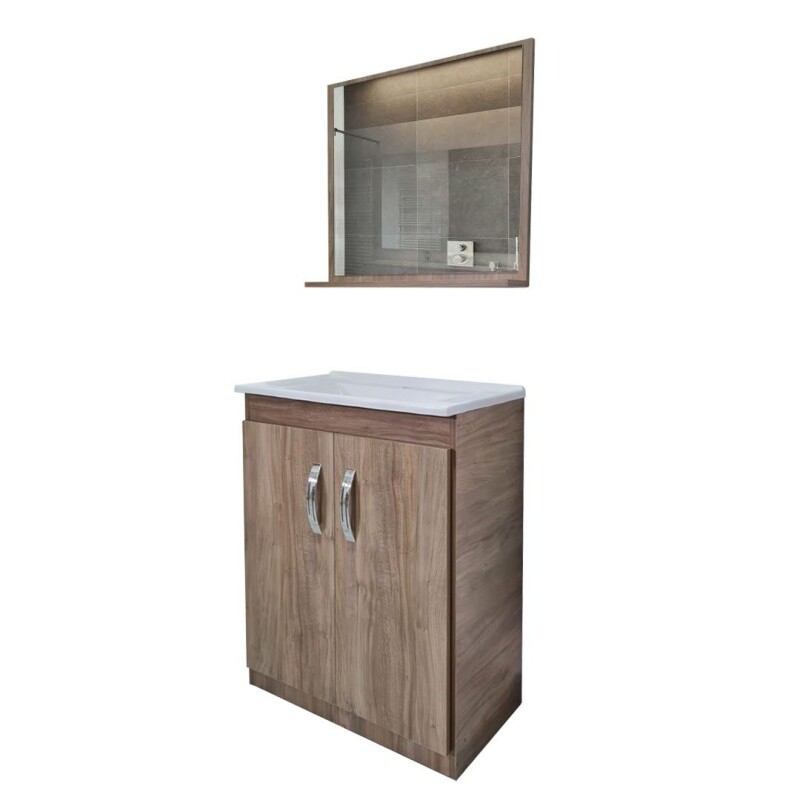 Mueble de Baño con Bacha y Espejo – Piria Cartagena Mueble de Baño con Bacha y Espejo – Piria Cartagena
