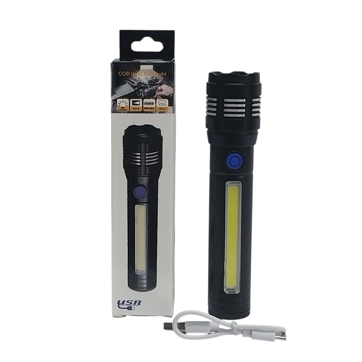 LINTERNA LED TACTIL 14CM 