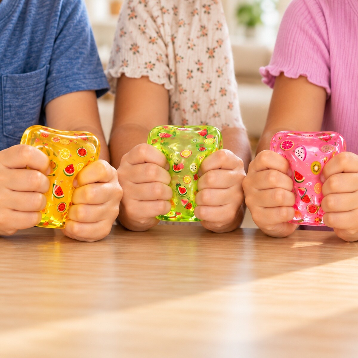 Squishy Cubo con frutas 