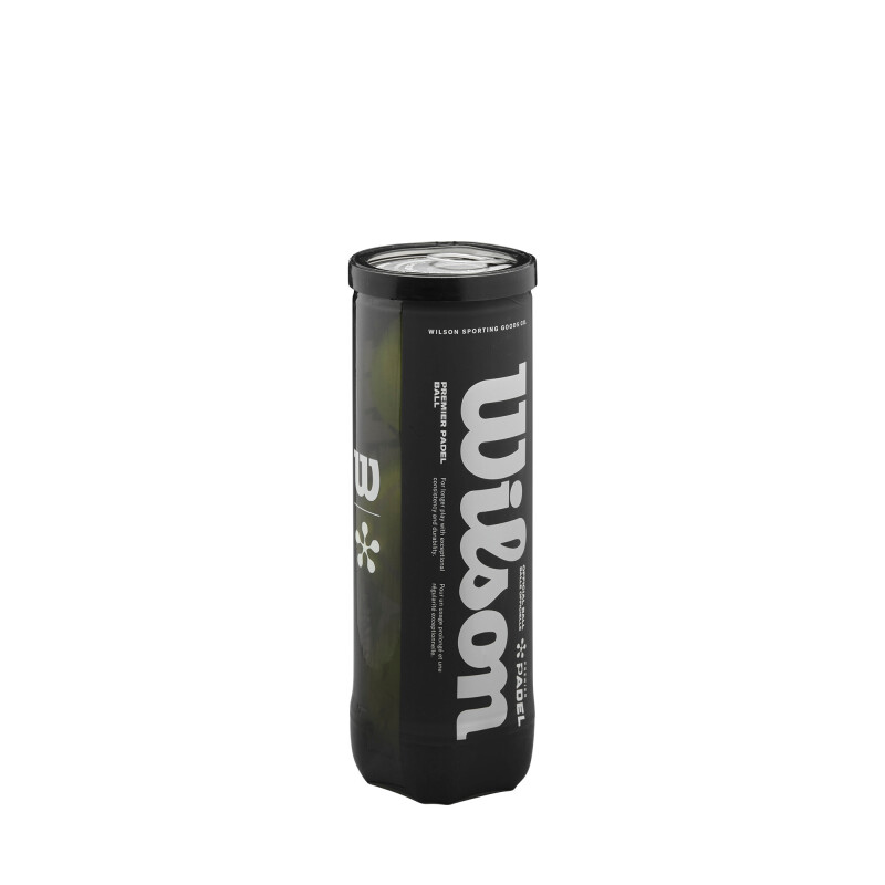Pelota Padel Wilson Premier Unisex Amarillo