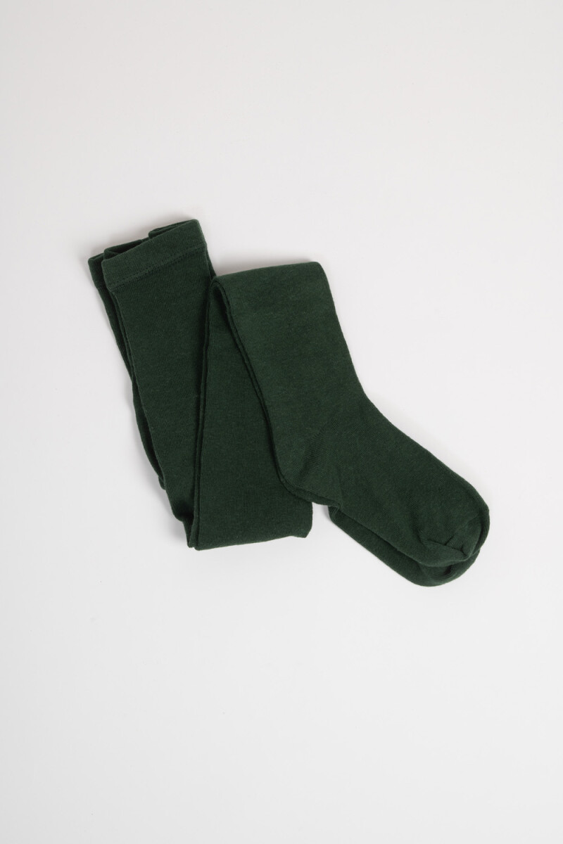 Media panty - Verde Oscuro 