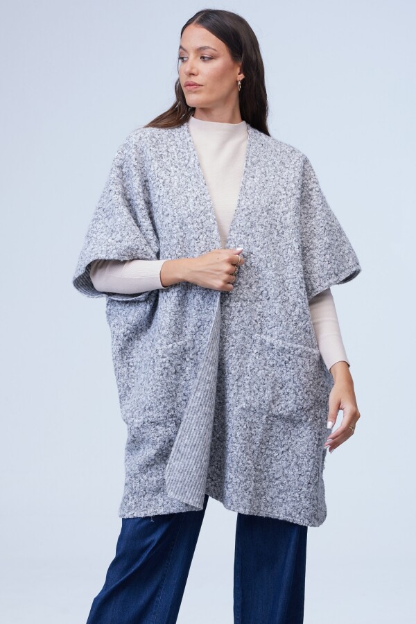 Kimono Bolsillos GRIS