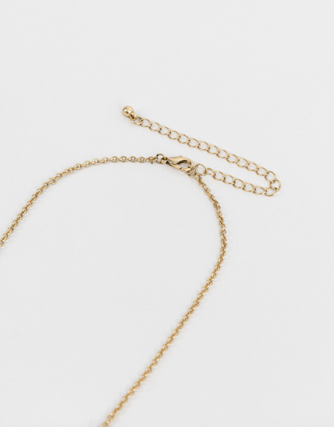 Collares Cortos Con strass Collar Corto Con Strass - Dorado