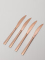 Cuchillo Asher Set 4 Un. Rose Gold Color Unico