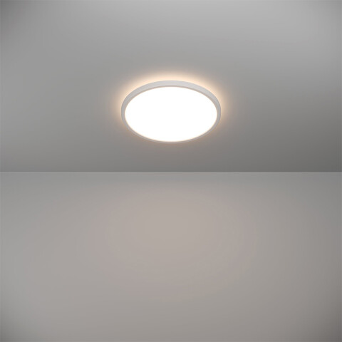 Plafón blanco IP44 LED 13,9W 3 tonos Ø30cm ROVITO EG3614